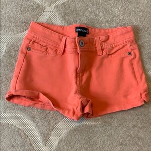 coral shorts
